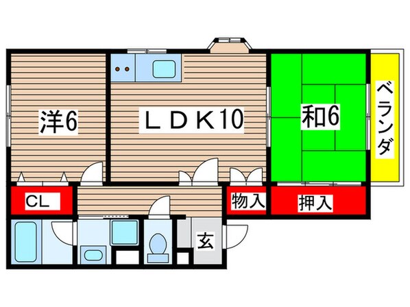 エントピアフジの物件間取画像